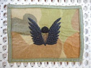 rare AUSCAM AUSTRALIAN PARATROOOPER JUMP WINGS