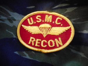 rare USMC US MARINES FORCE RECON PATCH BADGE para wings …