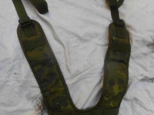 GENUINE ISSUE danish army / jager PLCE WEBBING YOKE SUSPENDERS flektarn — image 4