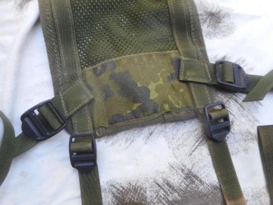 GENUINE ISSUE danish army / jager PLCE WEBBING YOKE SUSPENDERS flektarn — image 5