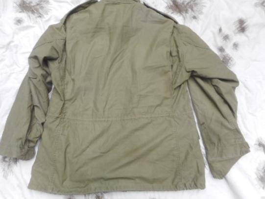 ORIGINAL US Army VIETNAM war ISSUE M65 FIELD COAT COMBAT jacket OG107 large - xl — image 3