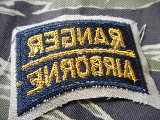 rare GENUINE ISSUE VIETNAM WAR ERA airborne ranger LRRP PATCH BADGE cut edge NEW — image 3