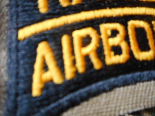 rare GENUINE ISSUE VIETNAM WAR ERA airborne ranger LRRP PATCH BADGE cut edge NEW — image 4