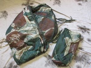 FIGHT OR PERISH Rhodesian bush brush RBS camo PONCHO LINER …