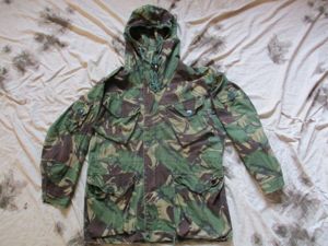 GENUINE ISSUE dpm OLD SKOOL cotton GABARDINE sas windproof SMOCK …