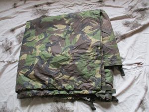 GENUINE BRITISH ARMY ISSUE jungle DPM BASHA SHELTER SHEET TENT …