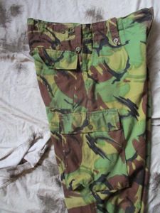 GENUINE Falklands WAR ERA old type 1968 68 DPM JUNGLE …