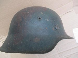 ORIGINAL genuine REAL WW2 GERMAN WH ARMY m42 STEEL HELMET …