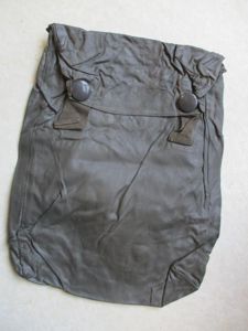 ORIGINAL WW2 GERMAN ARMY WAFFEN SS GAS MASK CAPE rubberized …