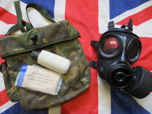 1990 AVON BRiTiSH army sas ISSUE respirator S10 SIZE 3 …