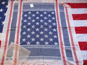 ROTHCO USA colour AMERICAN US FLAG DESERT SHEMAGH SCARF new …