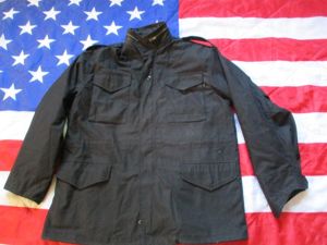 Alpha Industries USA US ARMY black M65 field COAT combat …
