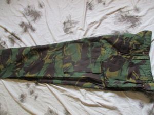 GENUINE old type 80S DPM JUNGLE TROPICAL COMBAT TROUSERS rare …