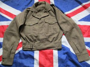 ORIGINAL british army issue 1949 pattern BATTLE DRESS BLOUSE jacket …