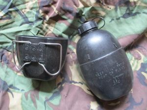 BRITISH ARMY ISSUE 58 PATTERN WATER BOTTLE waterbottle CANTEEN & …