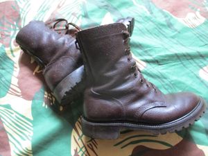 Rare GENUINE brown SOUTH AFRICAN SA PARA paratrooper airborne jump …