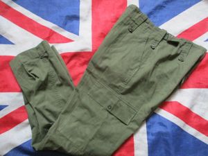 BRITISH ARMY ISSUE lightweight trousers lightweights OG GREEN FALKLANDS 27 …