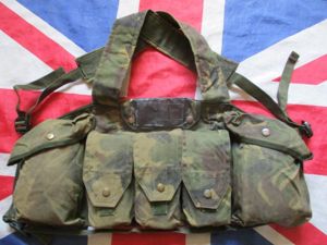 ORIGINAL old skool ARKTIS dpm camo CHEST RIG WEBBING 42 …