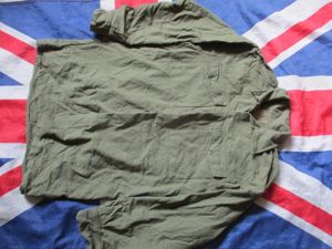 GENUINE british army ISSUE 1970'S - 80s era KF flannel …