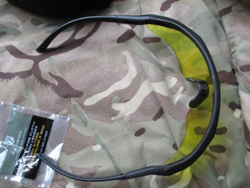 GENUINE uk ISSUE REVISION SAWFLY Combat SUNGLASSES SUN GLASSES black Large — image 5