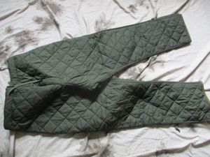 BRITISH ARMY ISSUE old type falklands war QUILTED ARCTIC TROUSER …