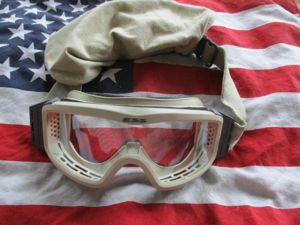 GENUINE ESS USA usarmy ISSUE COMBAT GOGGLES goggle ACU DESERT