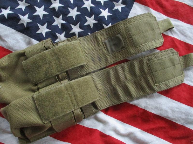 BLACKHAWK MOLLE STRIKE double holds x 4 5.56MM mag POUCH COYOTE TAN — image 4