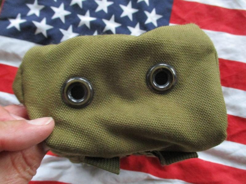 TAG tactical assault gear USA MOLLE large upright utility POUCH coyote tan USED — image 3