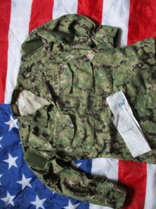 US NAVY ISSUE NWU COMBAT SHIRT type3 aor2 woodland digi …