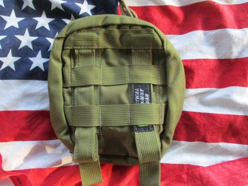 TAG tactical assault gear USA MOLLE ifak medic first aid kit POUCH coyote tan — image 3