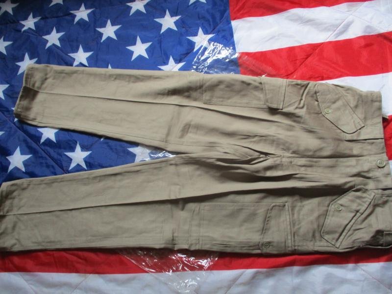 WYNSTER US ARMY usa cotton BDU M65 CARGO COMBAT TROUSERS PANTS khaki 30' NEW — image 4