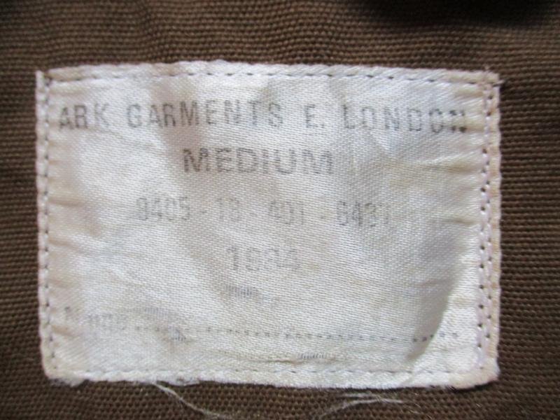 GENUINE sadf South African Army ISSUE 1984 NUTRIA BROWN COMBAT field shirt SHIRT & BRASSARD — image 2