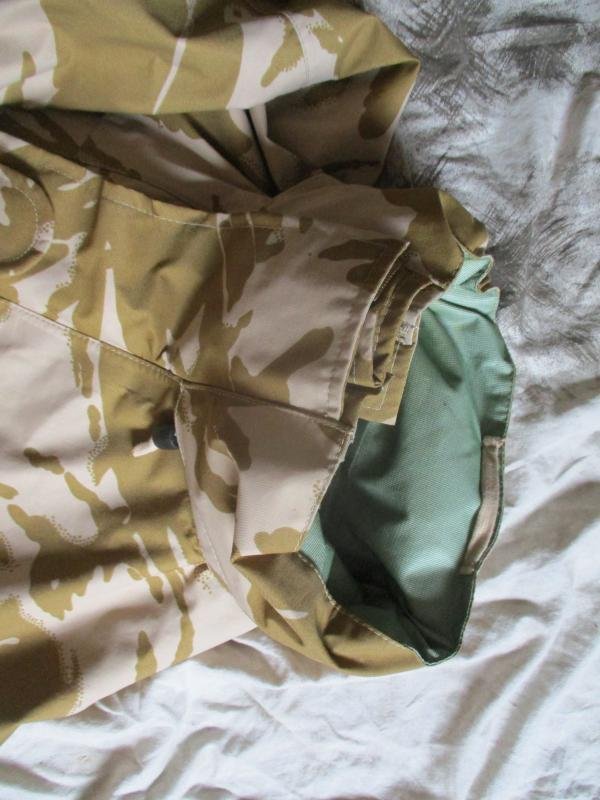 BRITISH ARMY DESERT DPM DDPM CAMO MVP goretex waterproof SMOCK coat 190/104 xl L — image 5