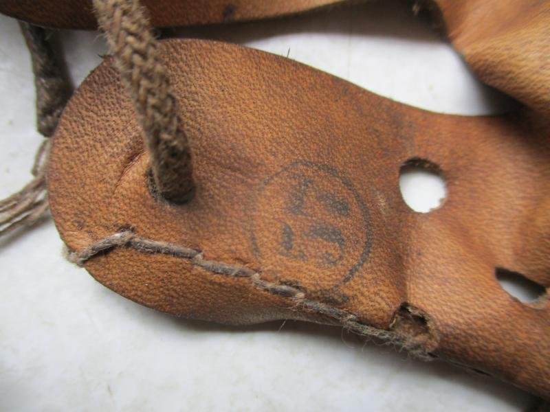 ORIGINAL 1943 WW2 GERMAN ARMY WAFFEN SS luftwaffe M40 M42 HELMET LINER SIZE 57CM / 64 — image 2