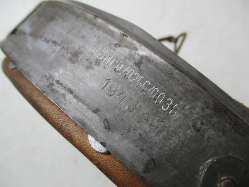 ORIGINAL 1943 WW2 GERMAN ARMY WAFFEN SS luftwaffe M40 M42 HELMET LINER SIZE 57CM / 64 — image 3