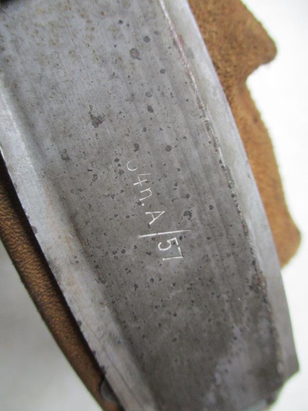 ORIGINAL 1943 WW2 GERMAN ARMY WAFFEN SS luftwaffe M40 M42 HELMET LINER SIZE 57CM / 64 — image 4