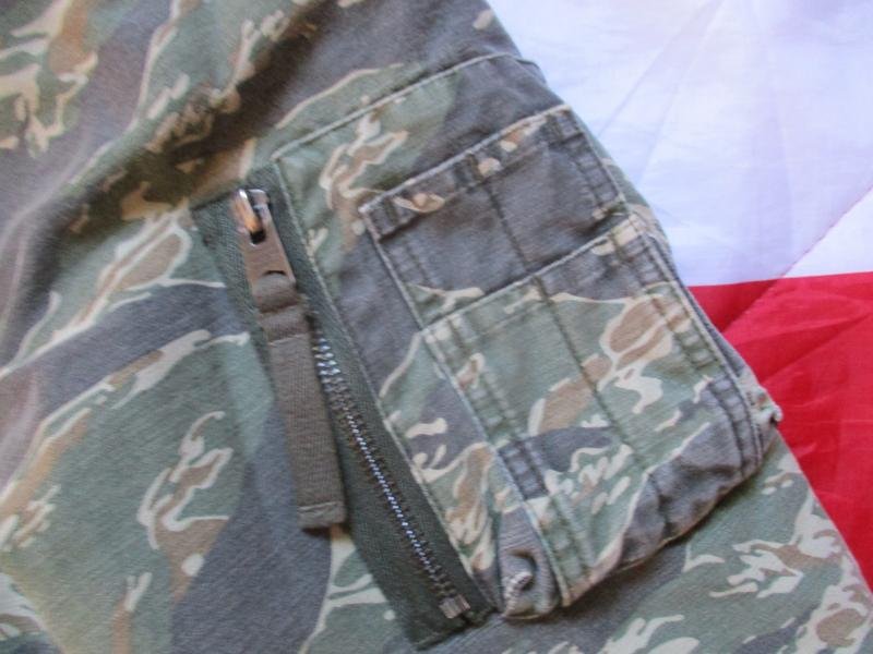 ALL SAINTS malin MA1 bomber pilot JACKET COAT USAF VIETNAM WAR TIGER STRIPE CAMO — image 2