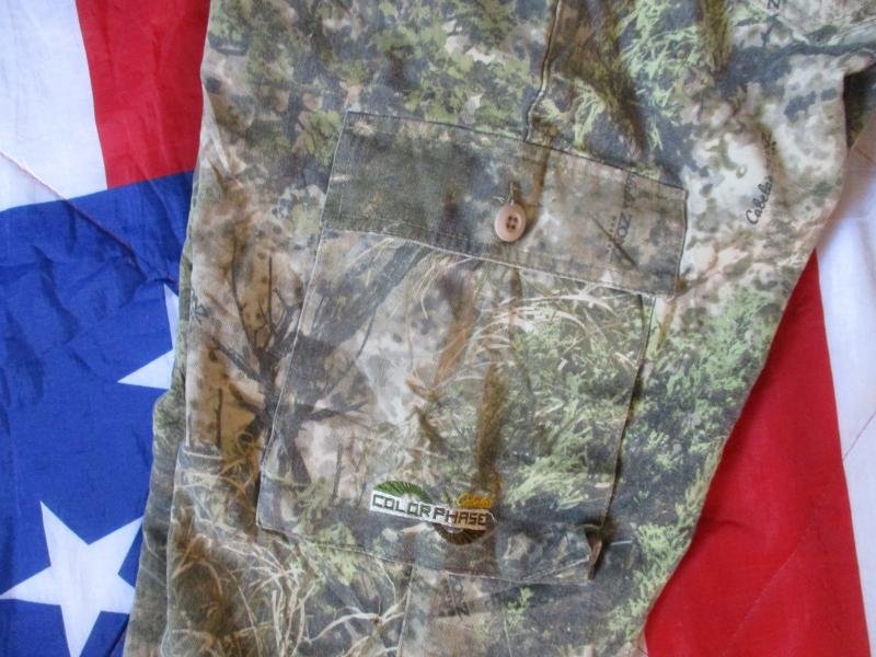 CABELAS USA color phase zonz western CAMO BDU cargo combat PANTS TROUSERS 34' — image 4