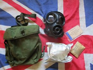 1991 AVON BRiTiSH army ISSUE respirator gas mask S10 SIZE …