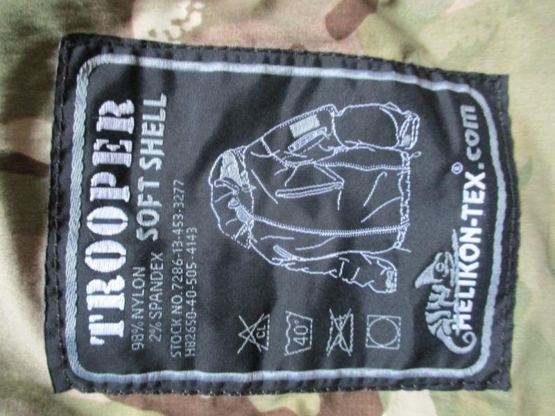 HELIKON TEX TROOPER softshell SMOCK JACKET multicam UK MTP XL — image 2