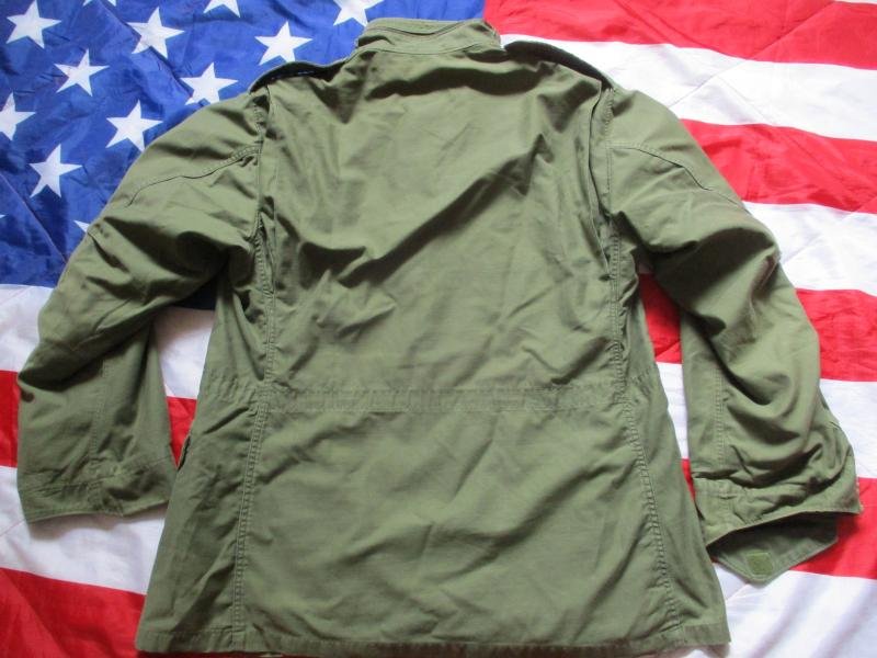 1973 genuine US ARMY ISSUE VIETNAM WAR OG 107 usa M65 COAT COMBAT jacket Large Long - xl — image 3