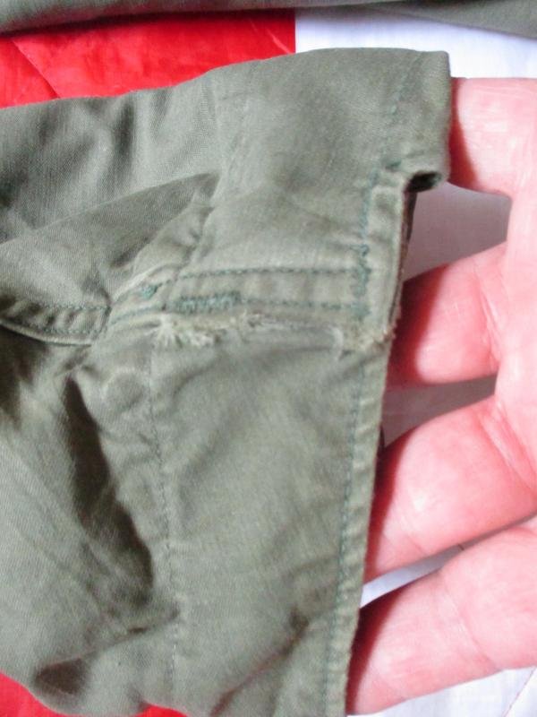 1973 genuine US ARMY ISSUE VIETNAM WAR OG 107 usa M65 COAT COMBAT jacket Large Long - xl — image 5