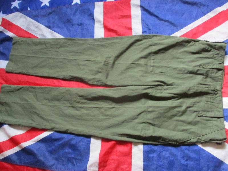 BRITISH ARMY ISSUE 2nd patt lightweight trousers lightweights OG GREEN 34 - 36 ' — image 4