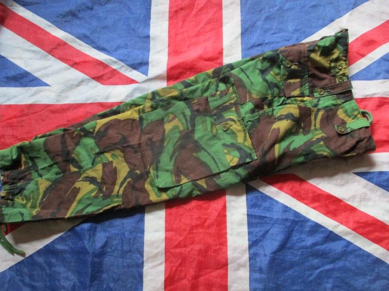 GENUINE Falklands WAR ERA old type 70S DPM JUNGLE TROPICAL COMBAT TROUSERS SIZE 5 mint like new — image 3