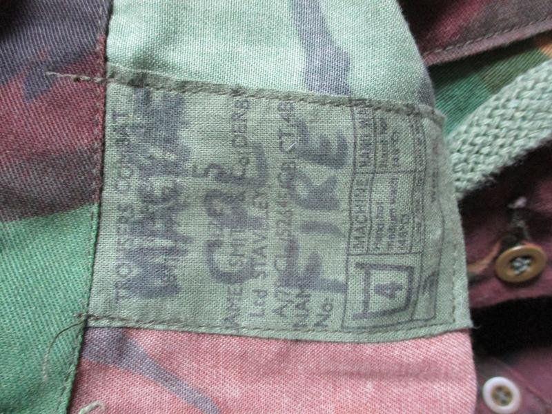 GENUINE Falklands WAR ERA old type 70S DPM JUNGLE TROPICAL COMBAT TROUSERS SIZE 5 mint like new — image 4