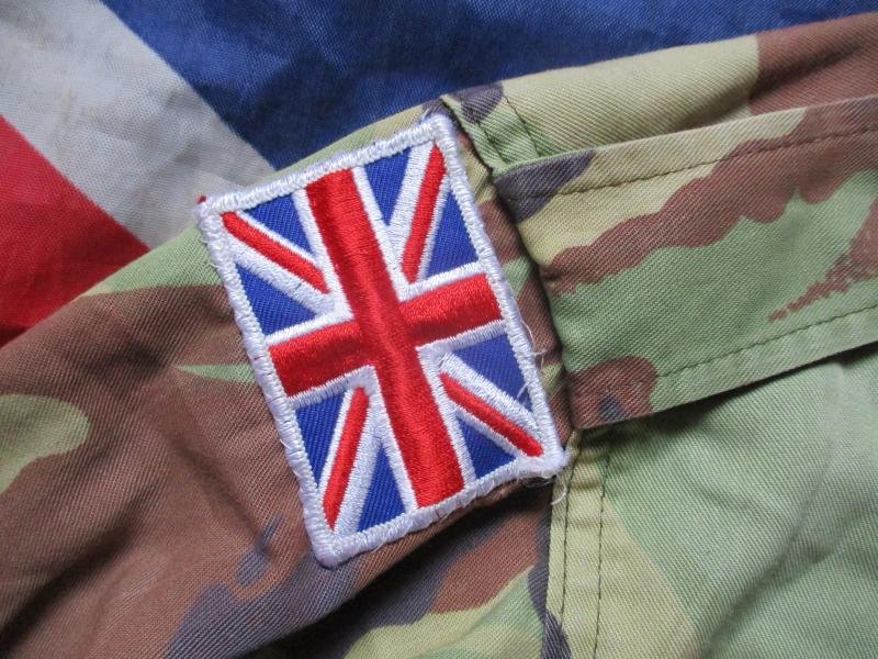 GENUINE ISSUE 70'S DPM CAMO 68 JUNGLE TROPICAL COMBAT SHIRT falklands era SIZE 4 — image 2