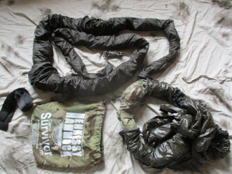 RARE Hennessy Hammock Survivor A-Sym Crye Multicam With Rainfly Straps Bag — image 3