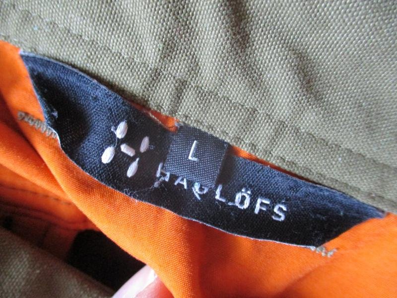 HAGLOFS rugged mountain climatic TROUSERS Large 36' green & black — image 2