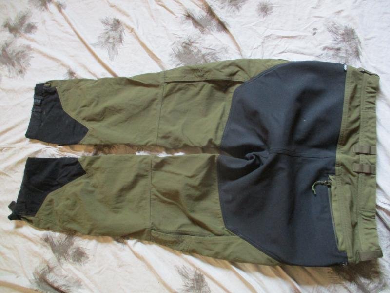 HAGLOFS rugged mountain climatic TROUSERS Large 36' green & black — image 3