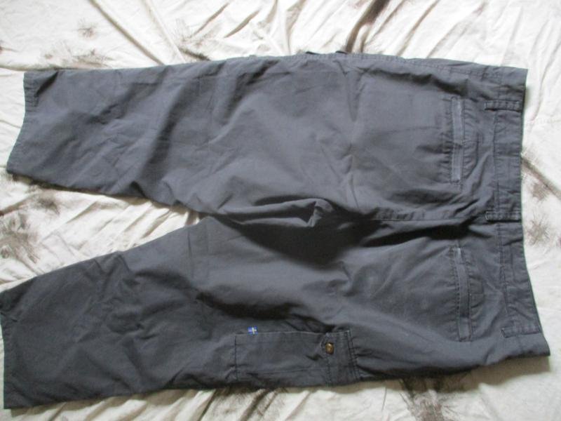 Fjallraven G-1000 lined winter WALKING OUT DOOR MOUNTAIN TROUSERS 37' large GREY — image 3